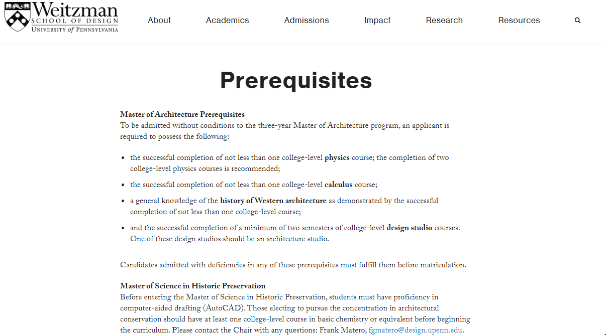 賓夕法尼亞大學(xué)建筑學(xué)研究生申請條件.png